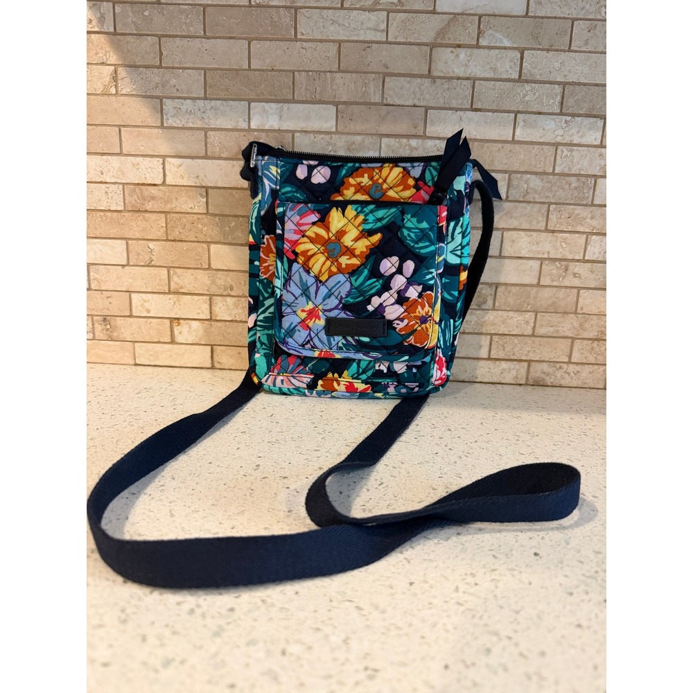 Vera Bradley Rain Forest Canopy Mini Hipster Crossbody Purse
